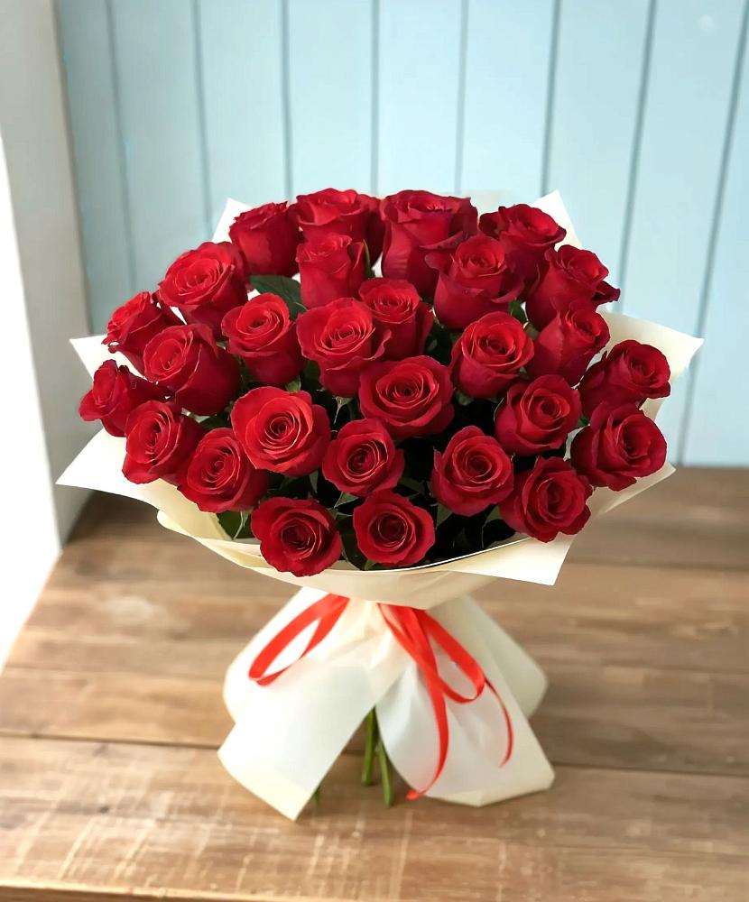 Букет 29 Красных роз в Бологом