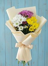 Букет цветов из:  Хризантемы в Бологом