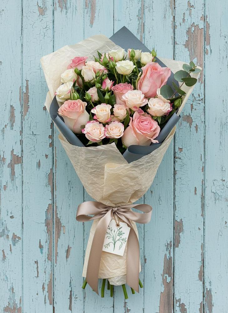 Букет цветов из: Розы в Бологом