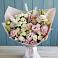 Букет цветов из: Альстромерии и Розы в Бологом