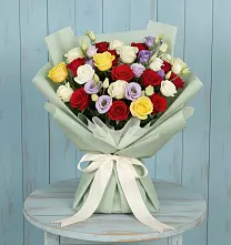 Букет цветов из:  Розы в Бологом