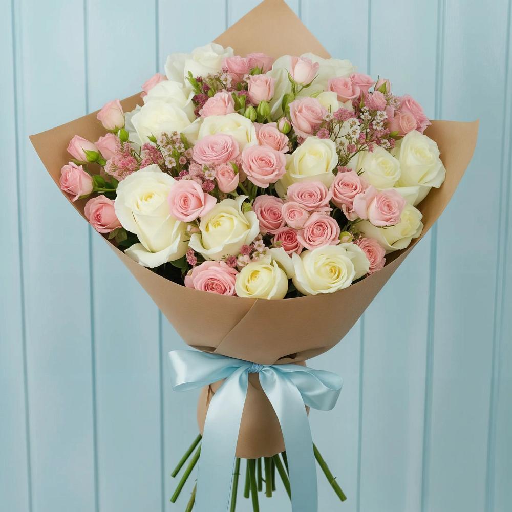 Букет цветов из: Розы в Бологом