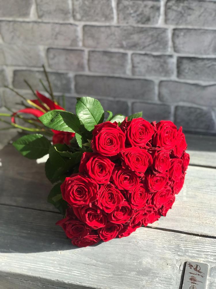 Букет Красные розы Фридом в Бологом