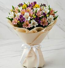 Букет цветов из:  Альстромерии в Бологом
