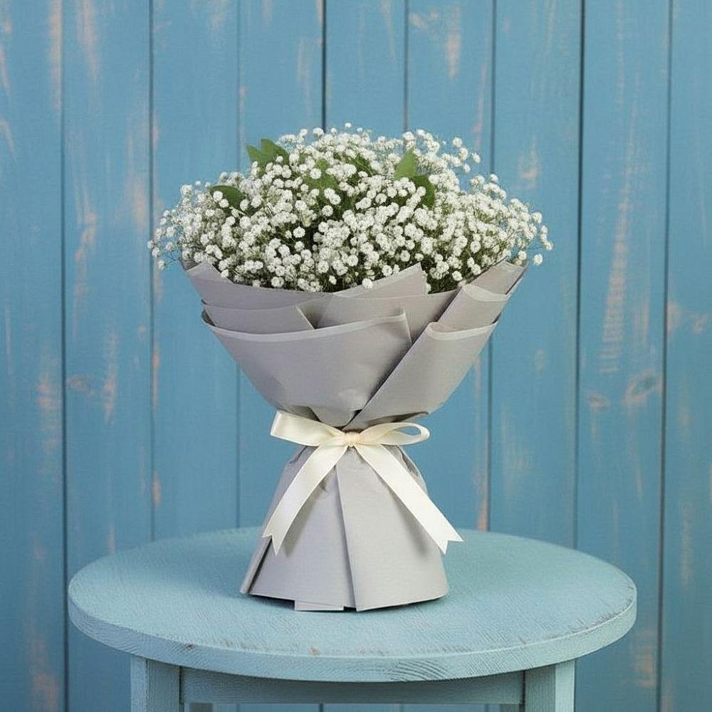 Букет цветов из: Гипсофила в Бологом