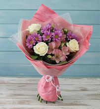 Букет цветов из:  Герберы в Бологом