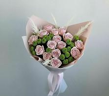 Букет цветов из:  Розы и Хризантемы в Бологом