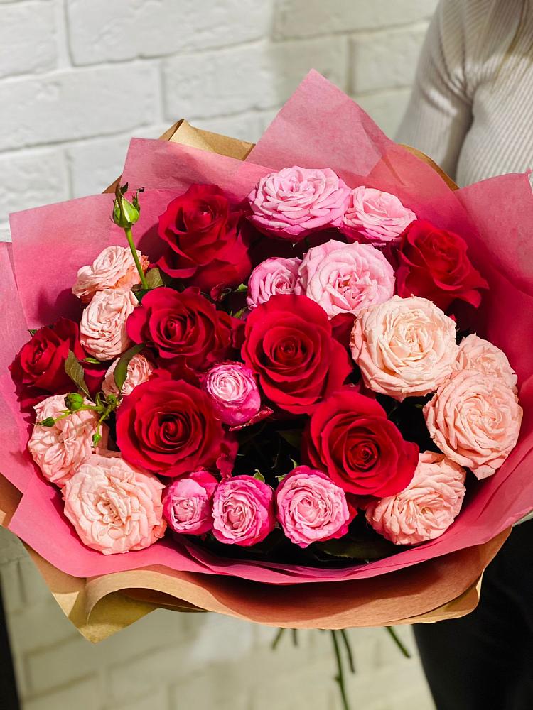 Букет цветов из: Розы в Бологом