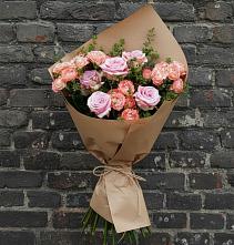 Букет цветов из:  Розы #REPLACE_PRED# Бологом