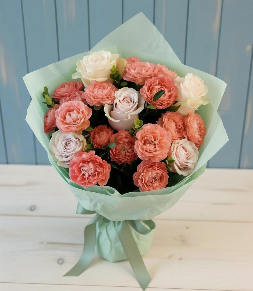 Букет цветов из: Розы в Бологом