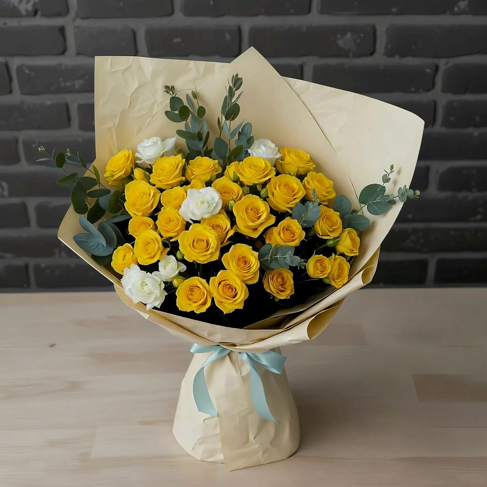 Букет цветов из: Розы в Бологом