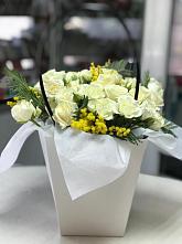 Цветочная композиция из Розы  в Бологом