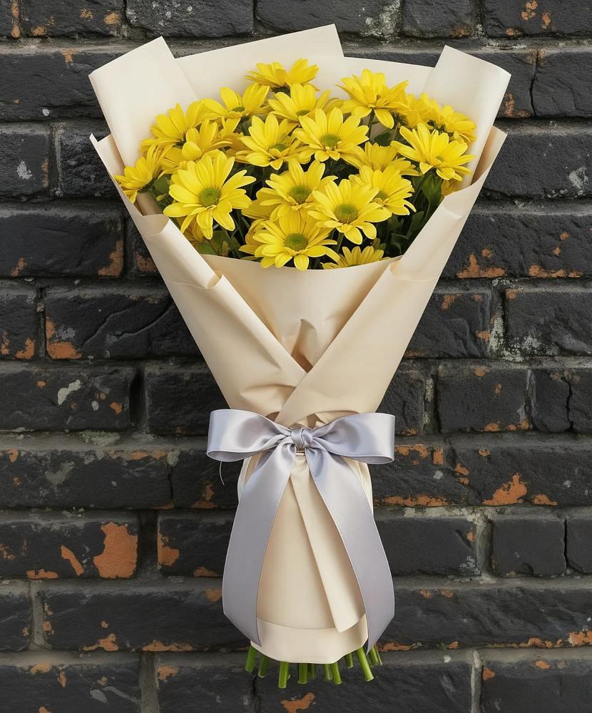 Букет цветов из: Хризантемы в Бологом