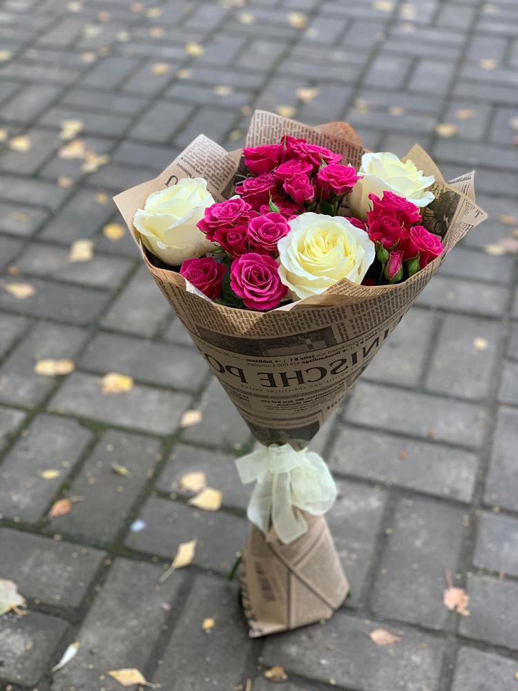 Букет цветов из: Розы в Бологом