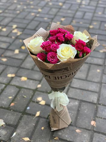 Букет цветов из: Розы в Бологом