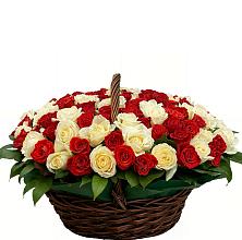 Премиум букет из: Розы #REPLACE_PRED# Бологом