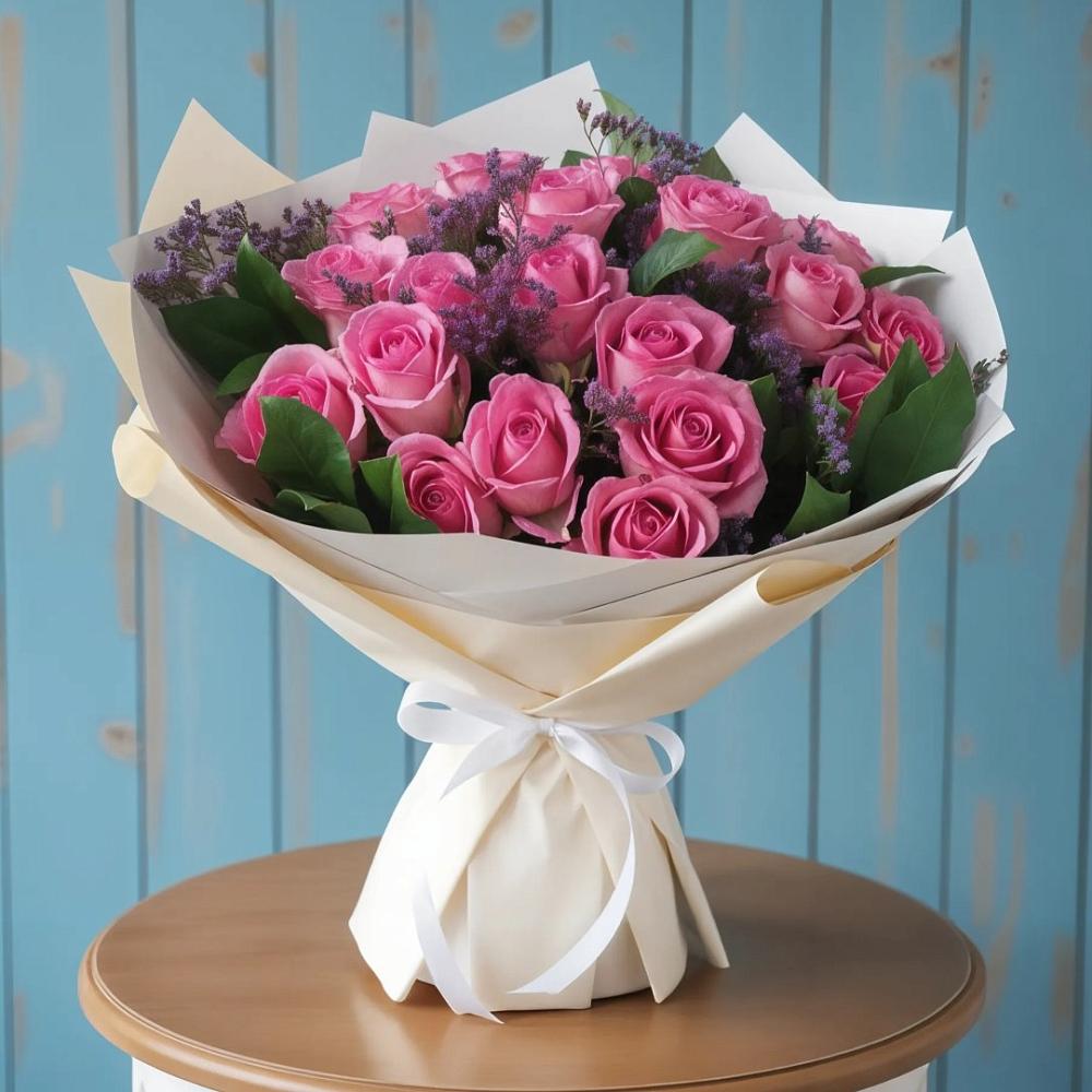 Букет цветов из: Розы в Бологом