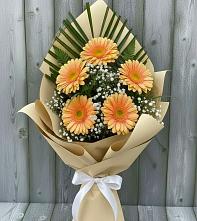 Букет цветов из:  Герберы в Бологом