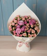 Букет цветов из:  Розы #REPLACE_PRED# Бологом
